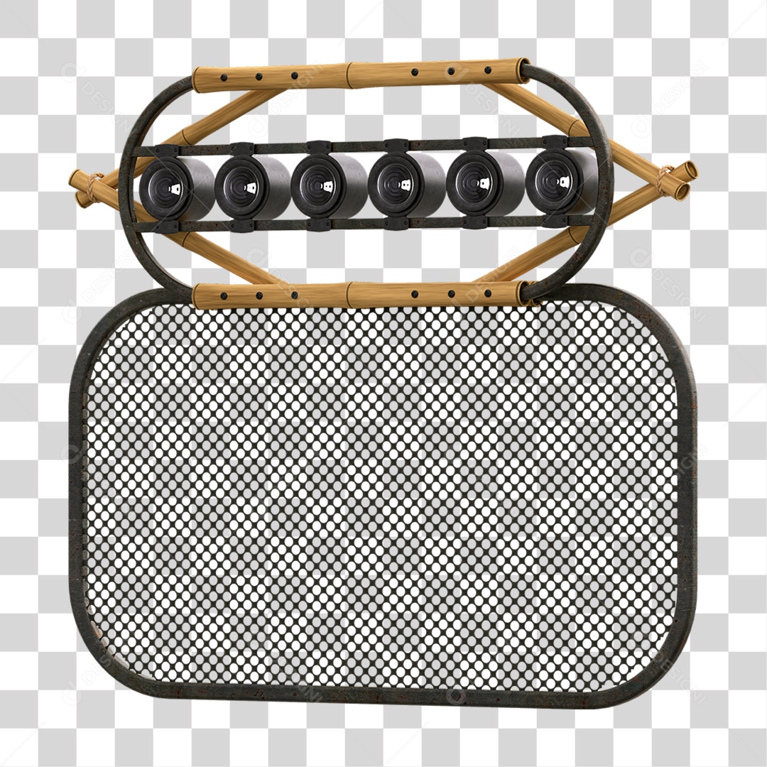 Painel de Bambu Lâmpadas PNG Transparente