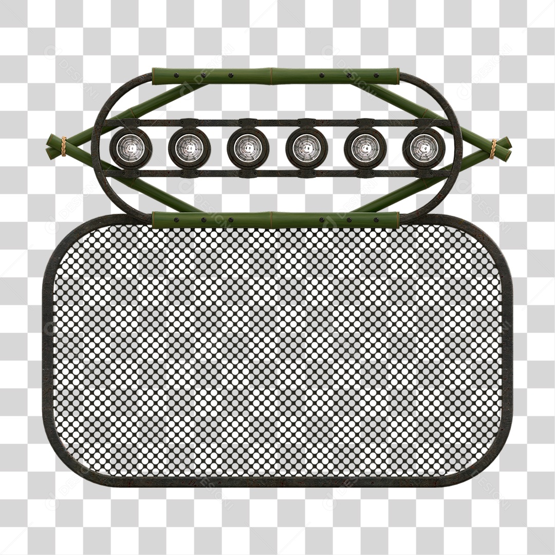 Painel de Bambu Lâmpadas PNG Transparente