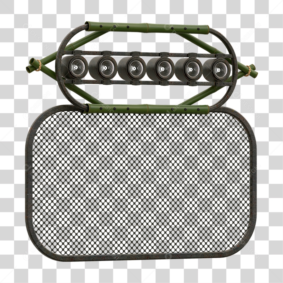 Painel de Bambu Lâmpadas PNG Transparente