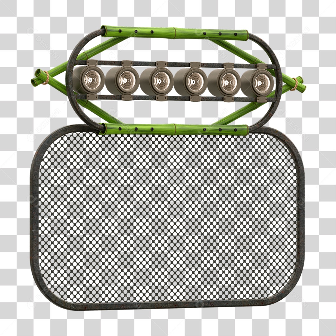 Painel de Bambu Lâmpadas PNG Transparente