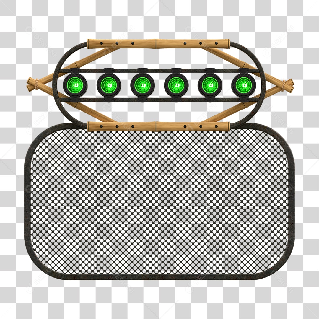 Painel de Bambu Lâmpadas PNG Transparente