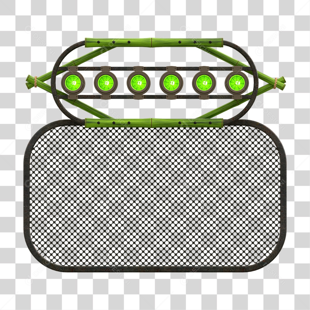 Painel de Bambu Lâmpadas PNG Transparente