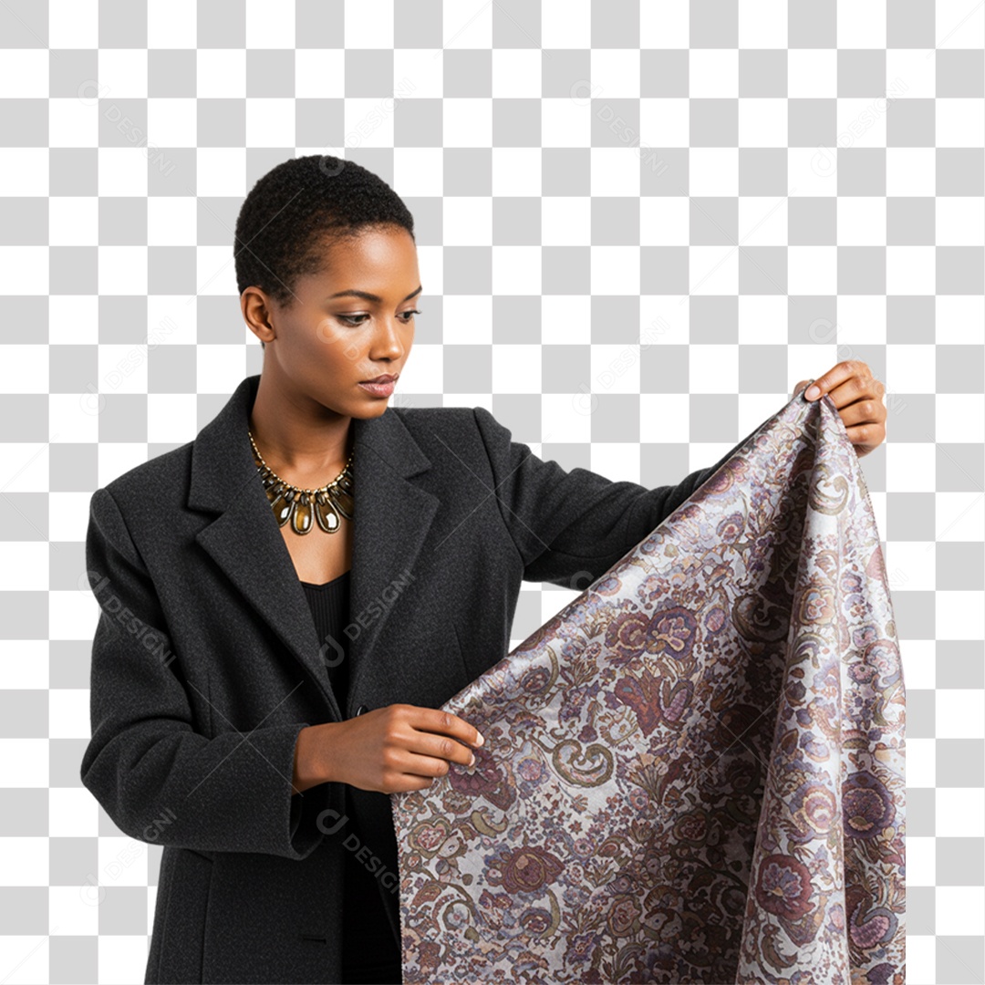 Mulher Costureira PNG Transparente