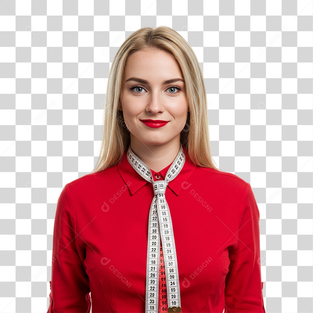 Mulher Costureira PNG Transparente