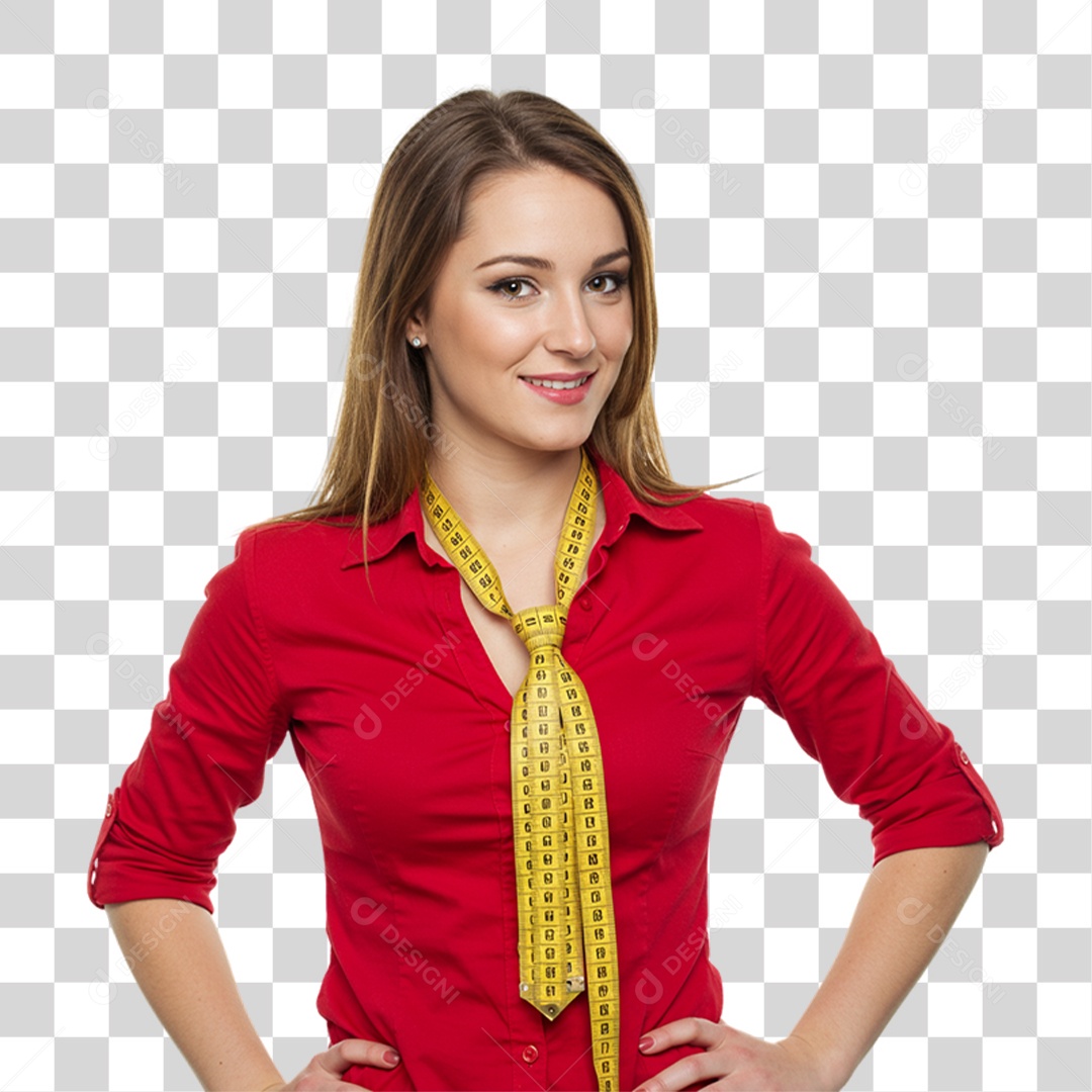 Mulher Costureira PNG Transparente