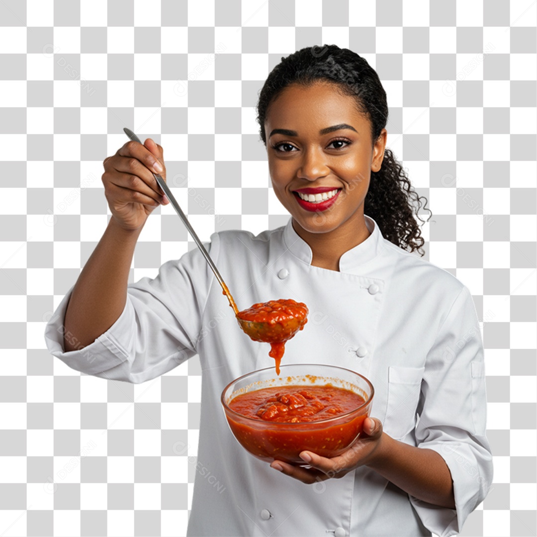 Pizzaiola Mulher Pizzas PNG Transparente