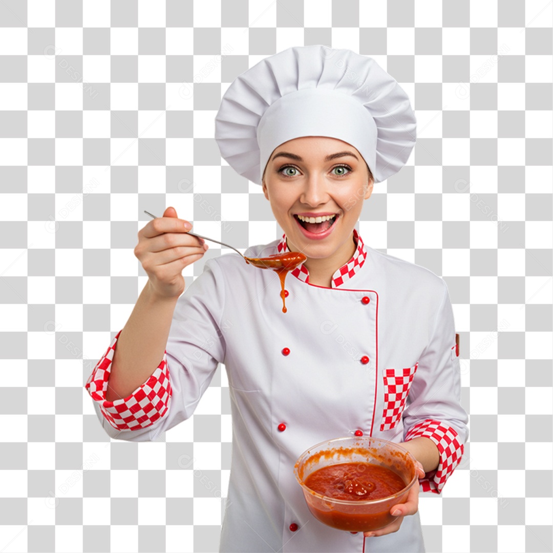 Pizzaiola Mulher Pizzas PNG Transparente