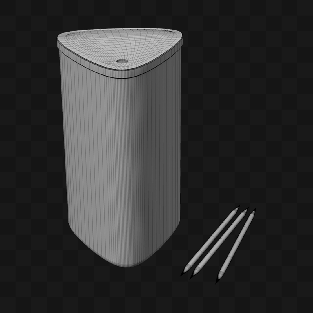 Paliteiro - Modelo 3D