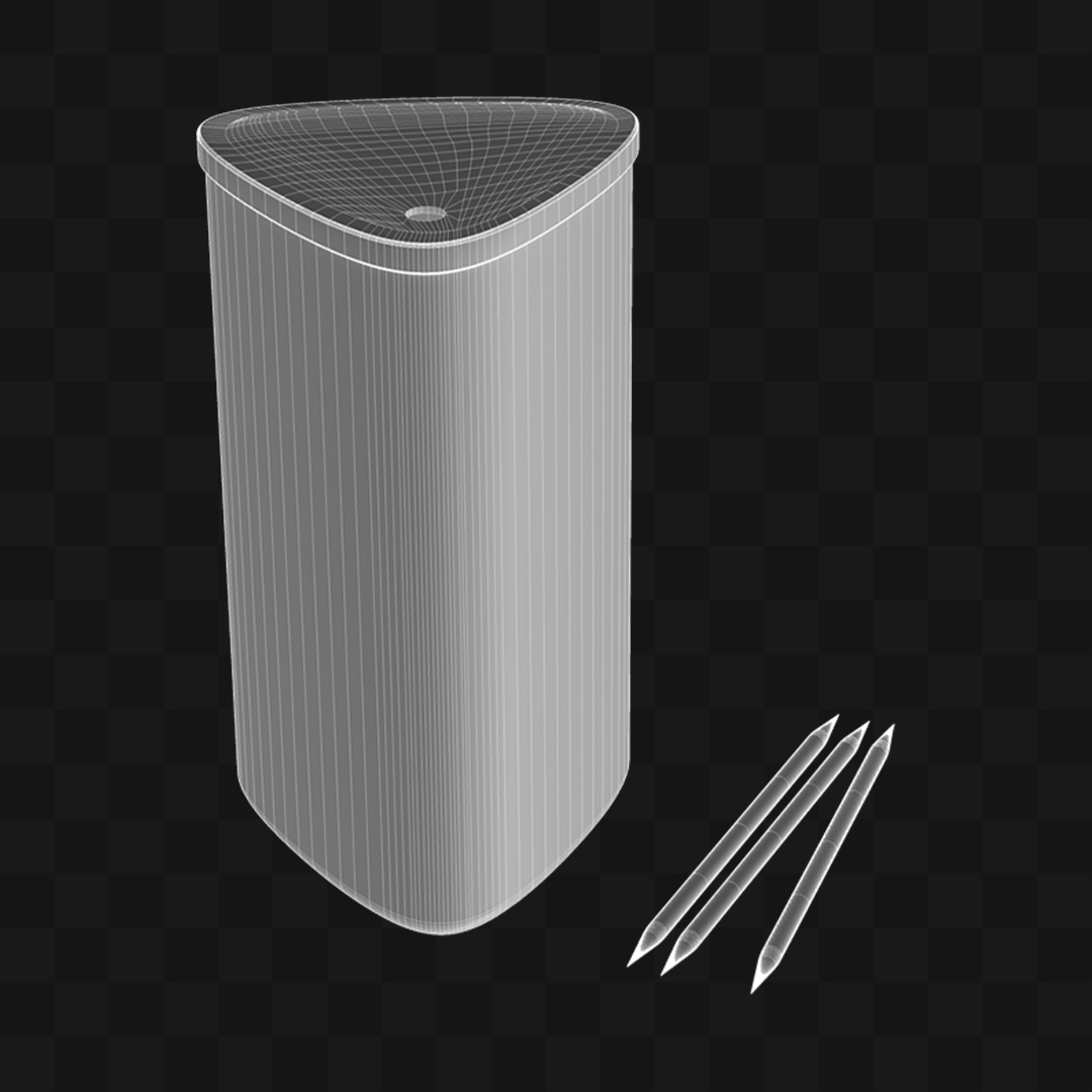 Paliteiro - Modelo 3D