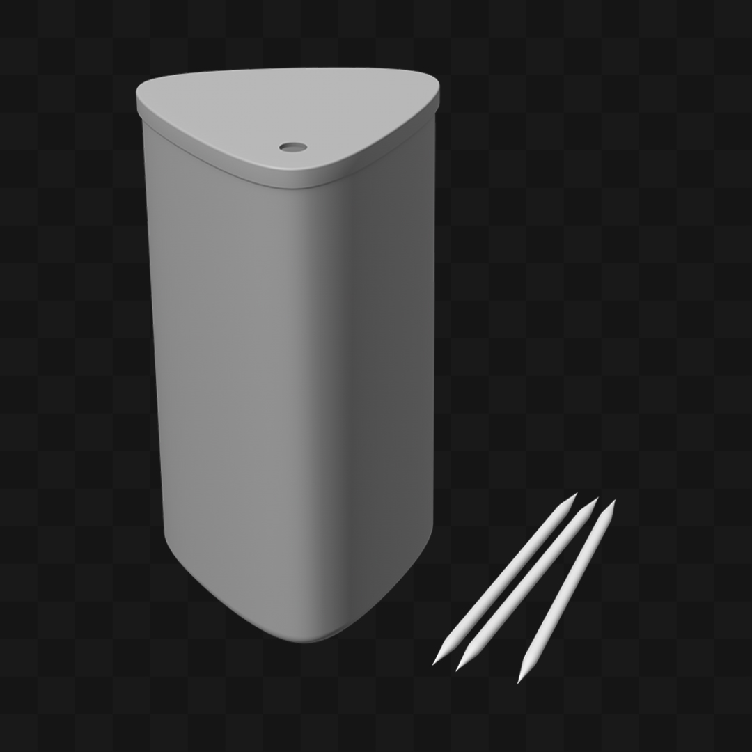 Paliteiro - Modelo 3D