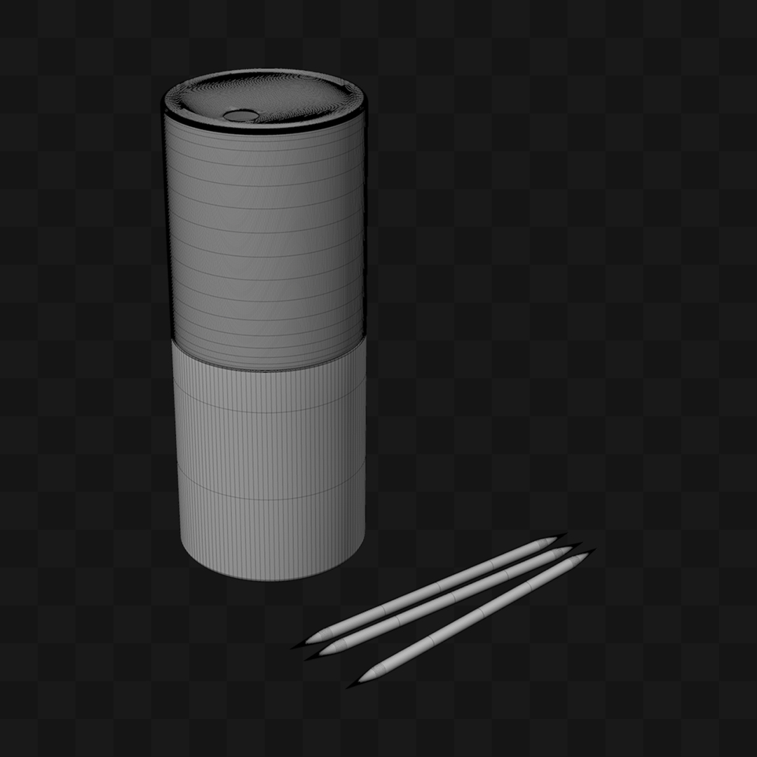 Paliteiro - Modelo 3D