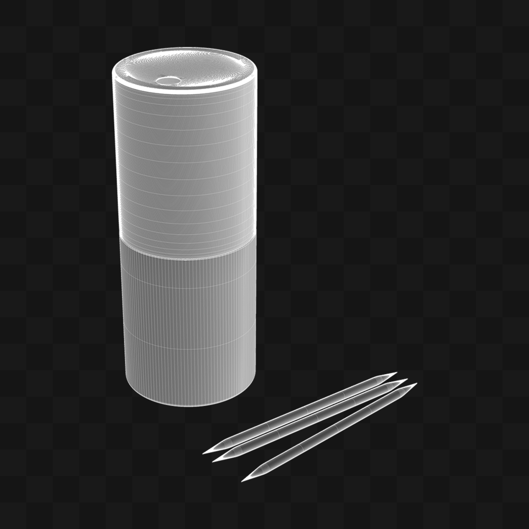 Paliteiro - Modelo 3D