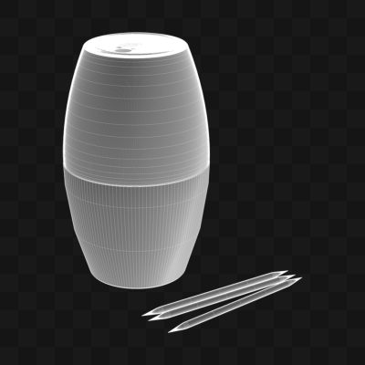 Paliteiro - Modelo 3D