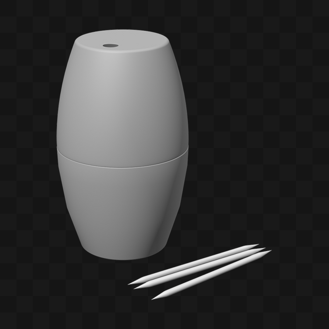 Paliteiro - Modelo 3D