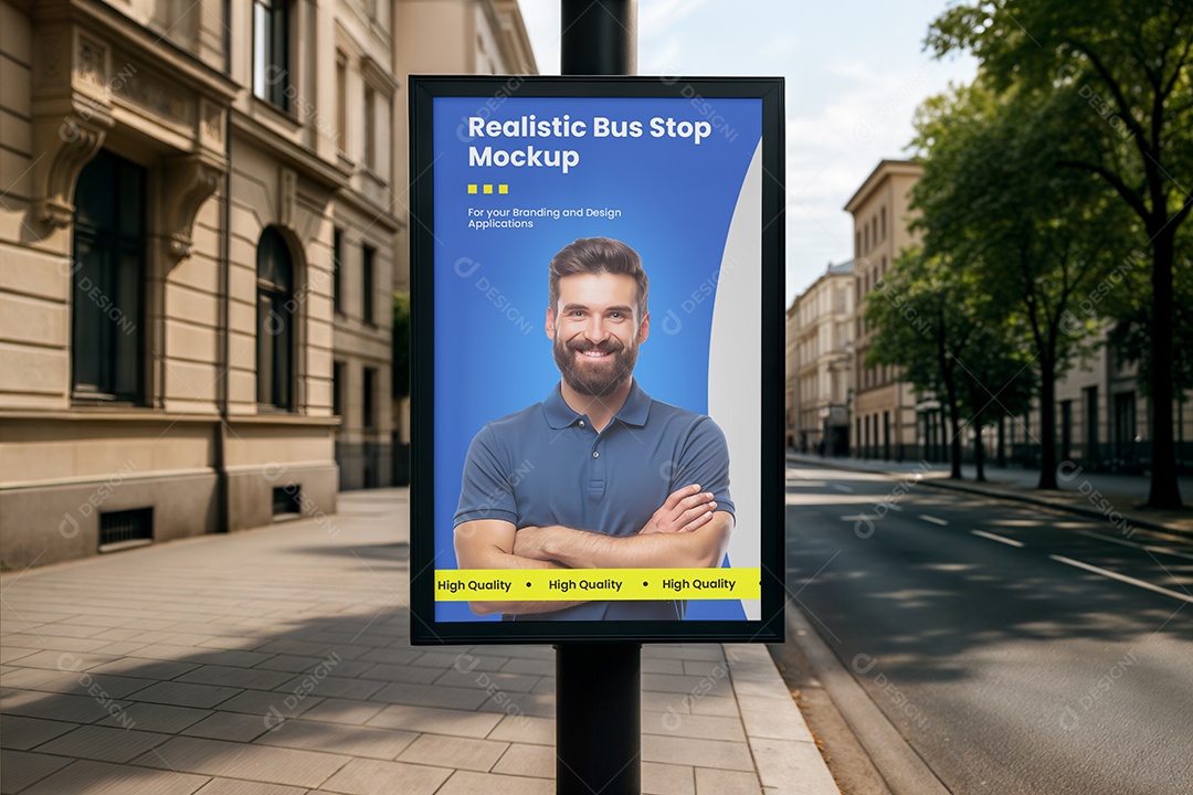 Mockup Anúncio Publicitário PSD Editável