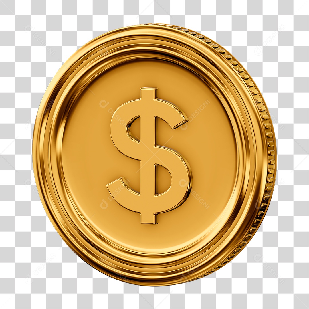 Moeda Dólar PNG Transparente