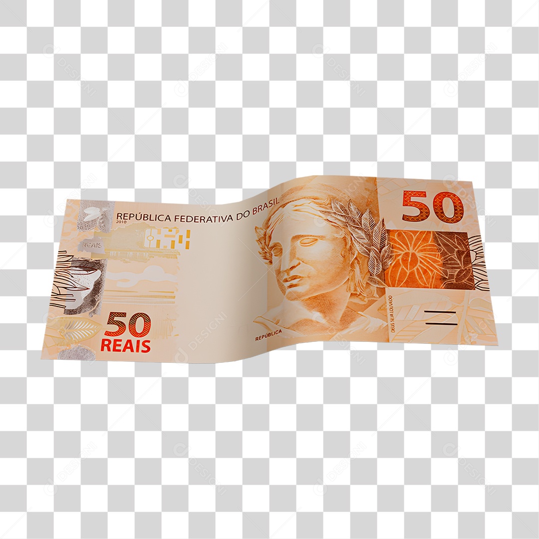Nota de 50 Reais PNG Transparente