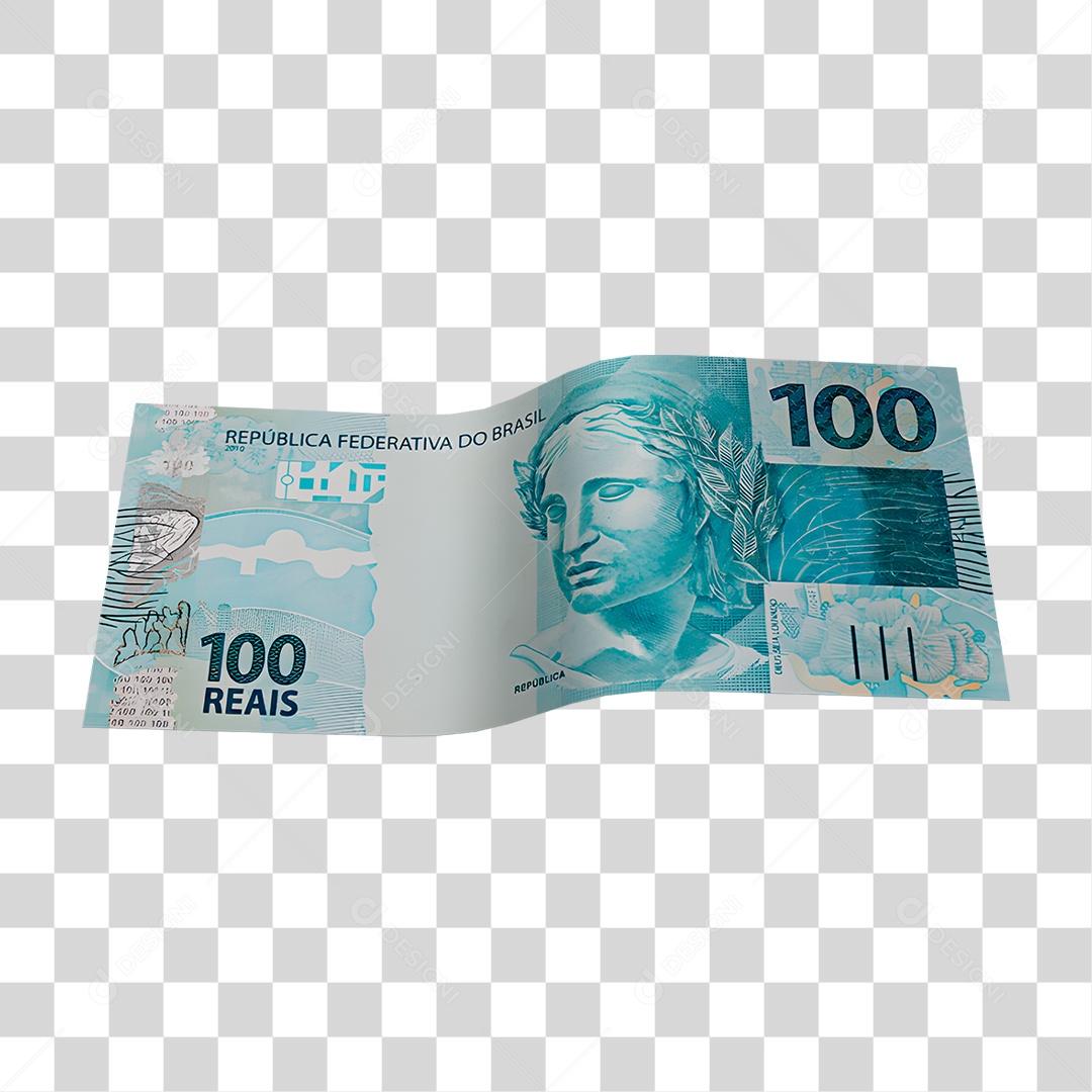 Nota de 100 Reais PNG Transparente
