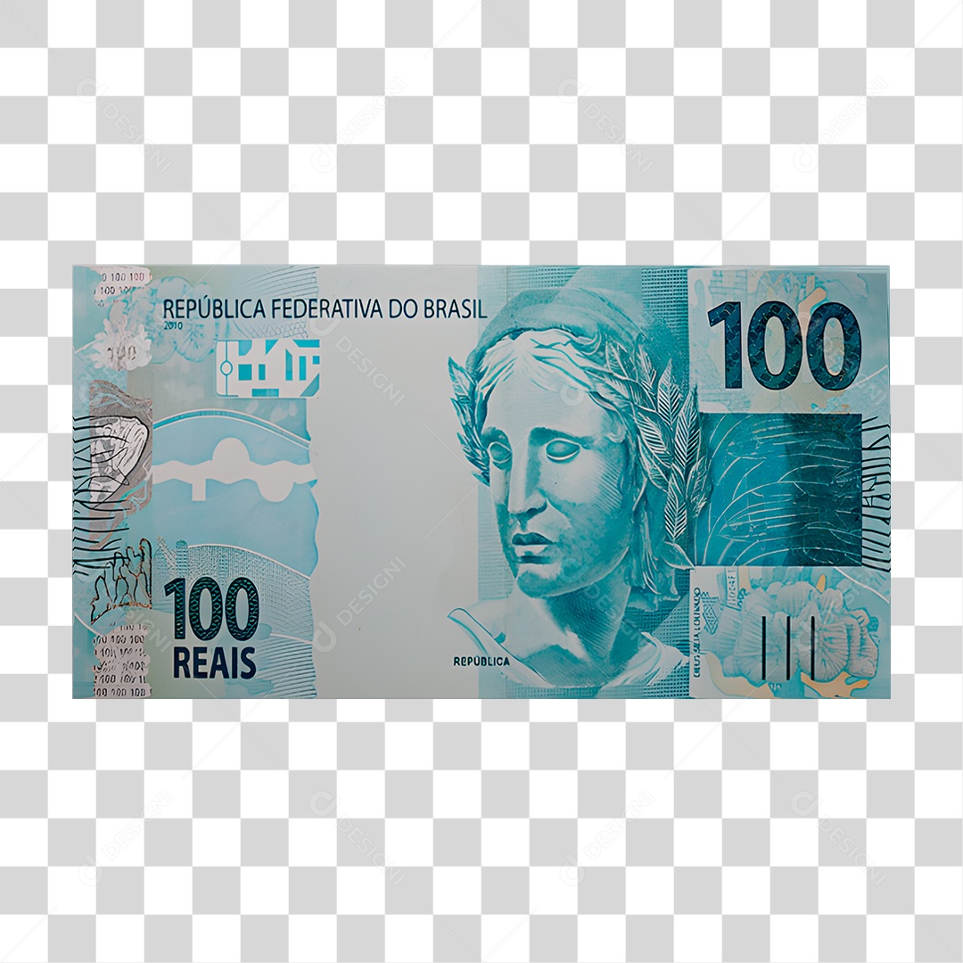Nota de 100 Reais PNG Transparente