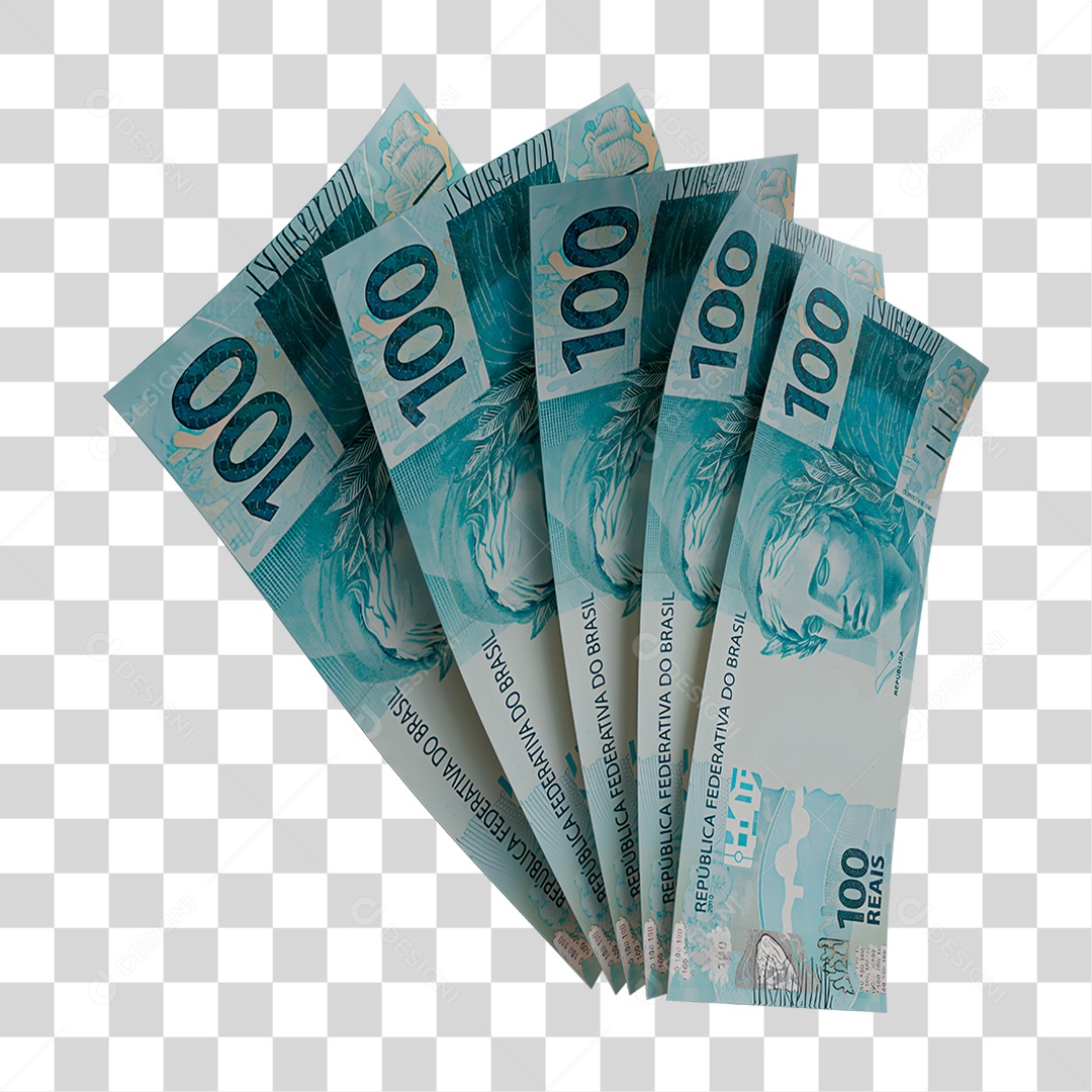 Nota de 100 Reais PNG Transparente