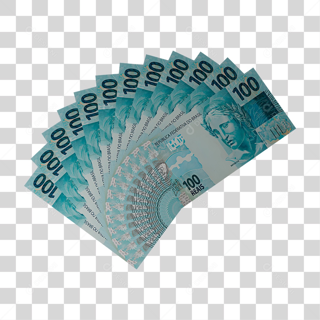 Nota de 100 Reais PNG Transparente