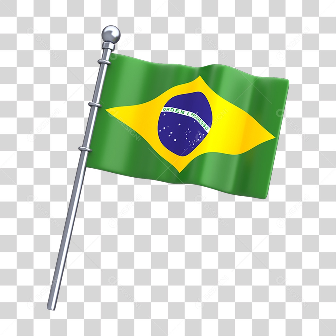 Bandeira do Brasil PNG Transparente