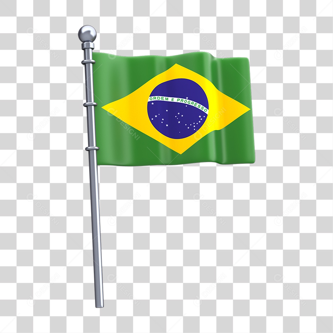 Bandeira do Brasil PNG Transparente