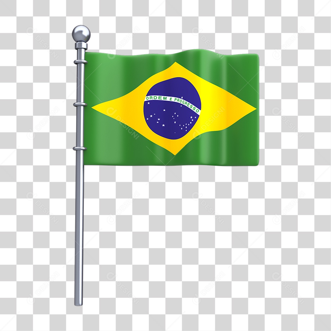 Bandeira do Brasil PNG Transparente