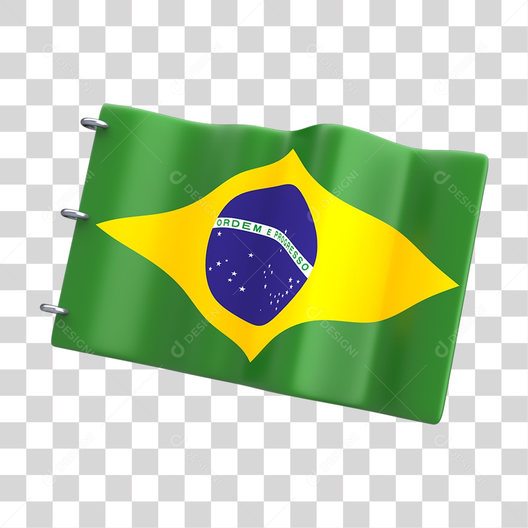 Bandeira do Brasil PNG Transparente