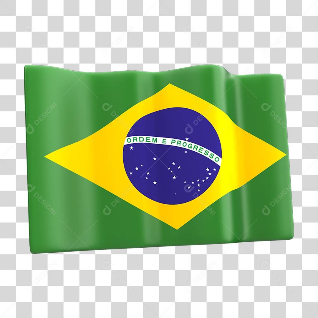 Bandeira do Brasil PNG Transparente