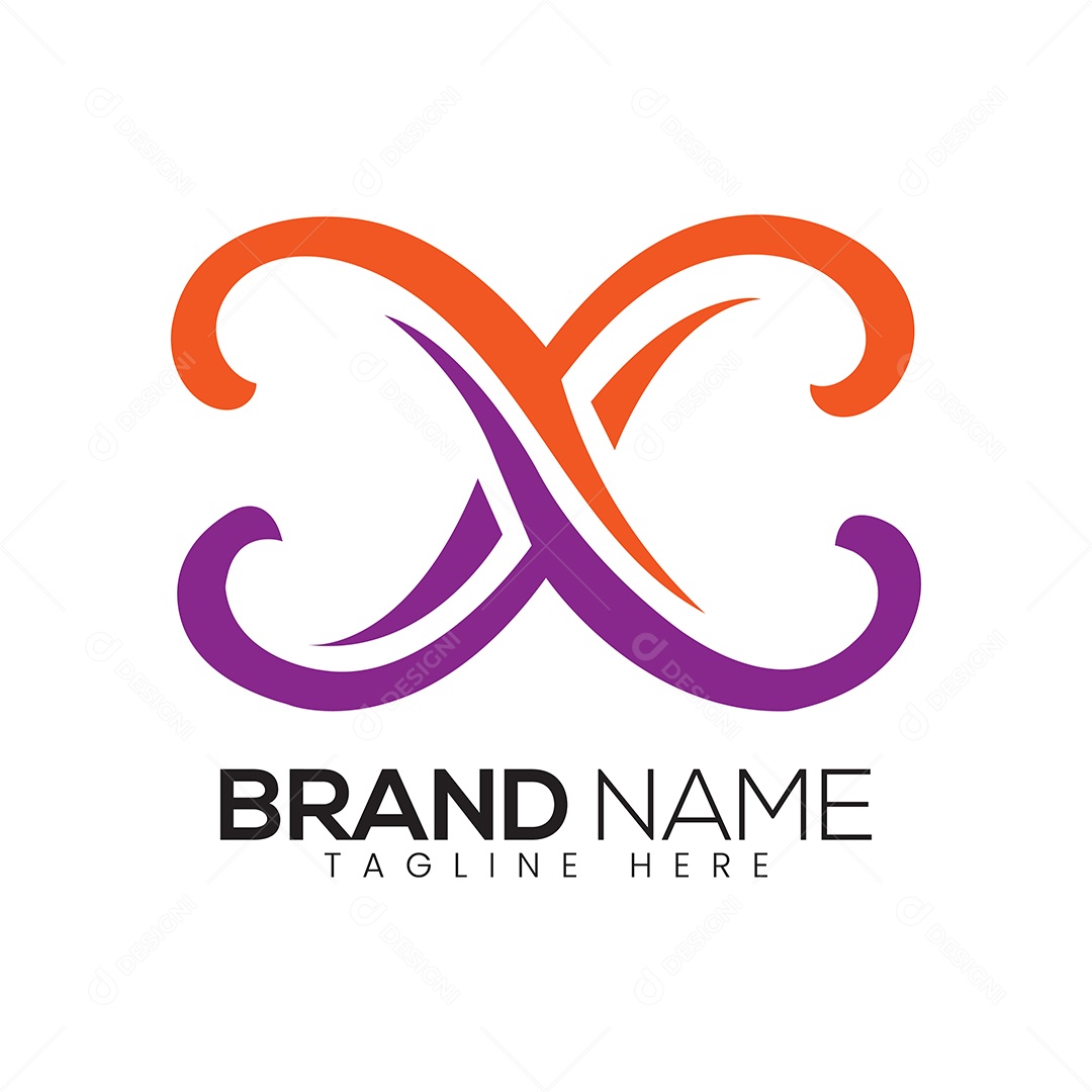 Modelo de Logo Ilustração Vetor EPS