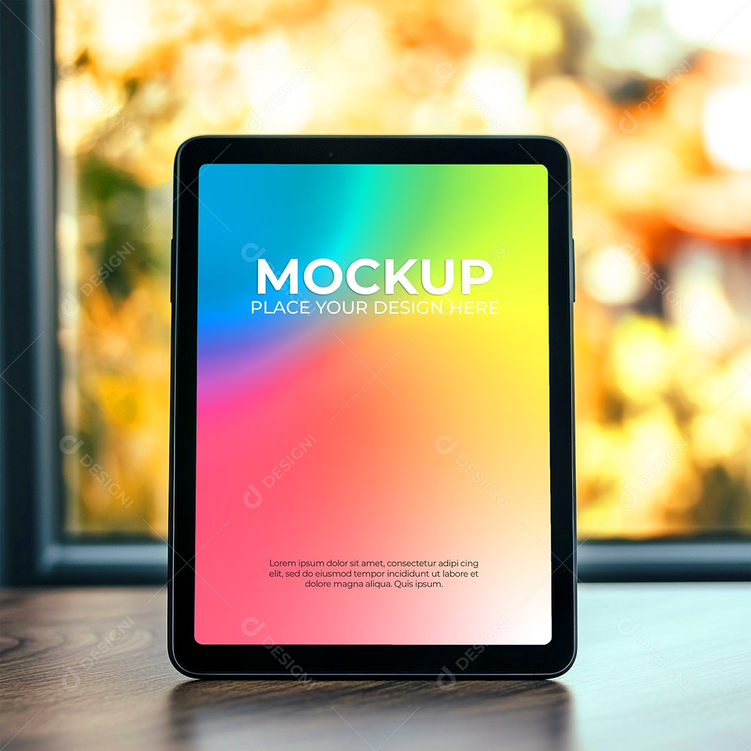 Tablet Mockup PSD Editável