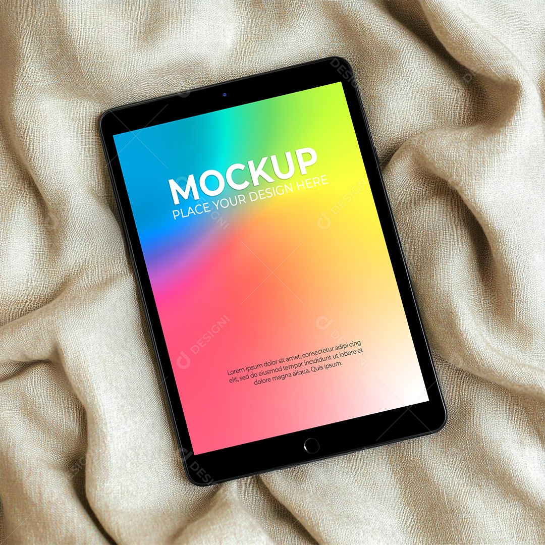 Tablet Mockup PSD Editável