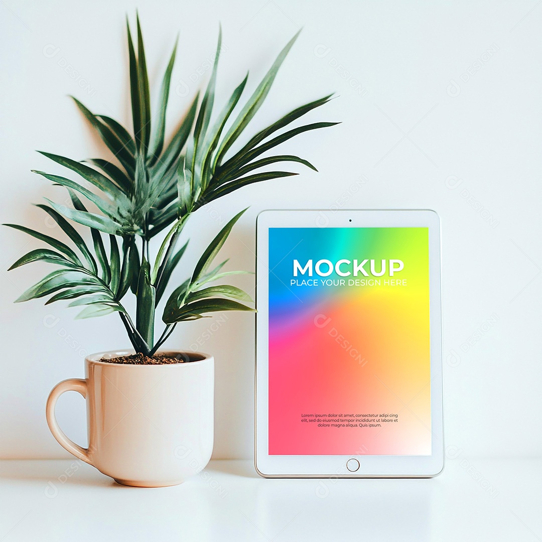 Tablet Mockup PSD Editável