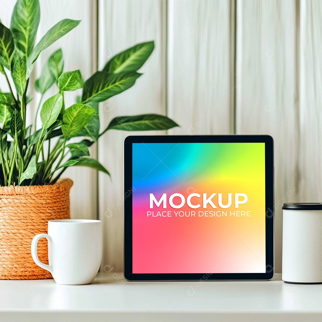 Tablet Mockup PSD Editável