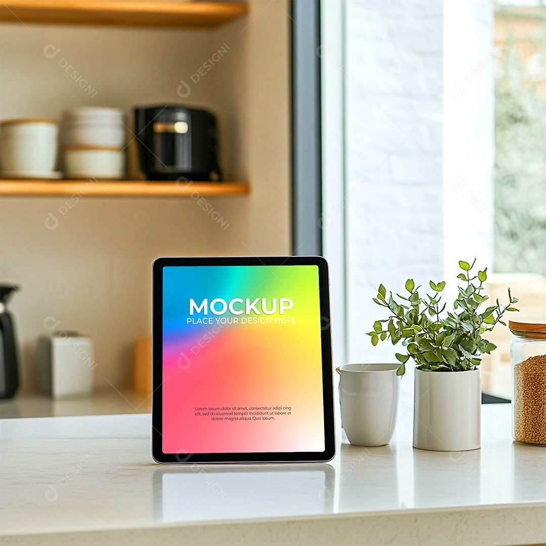 Tablet Mockup PSD Editável