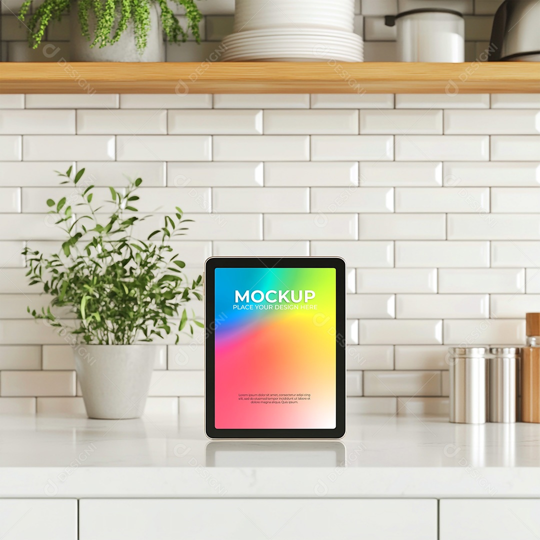 Tablet Mockup PSD Editável