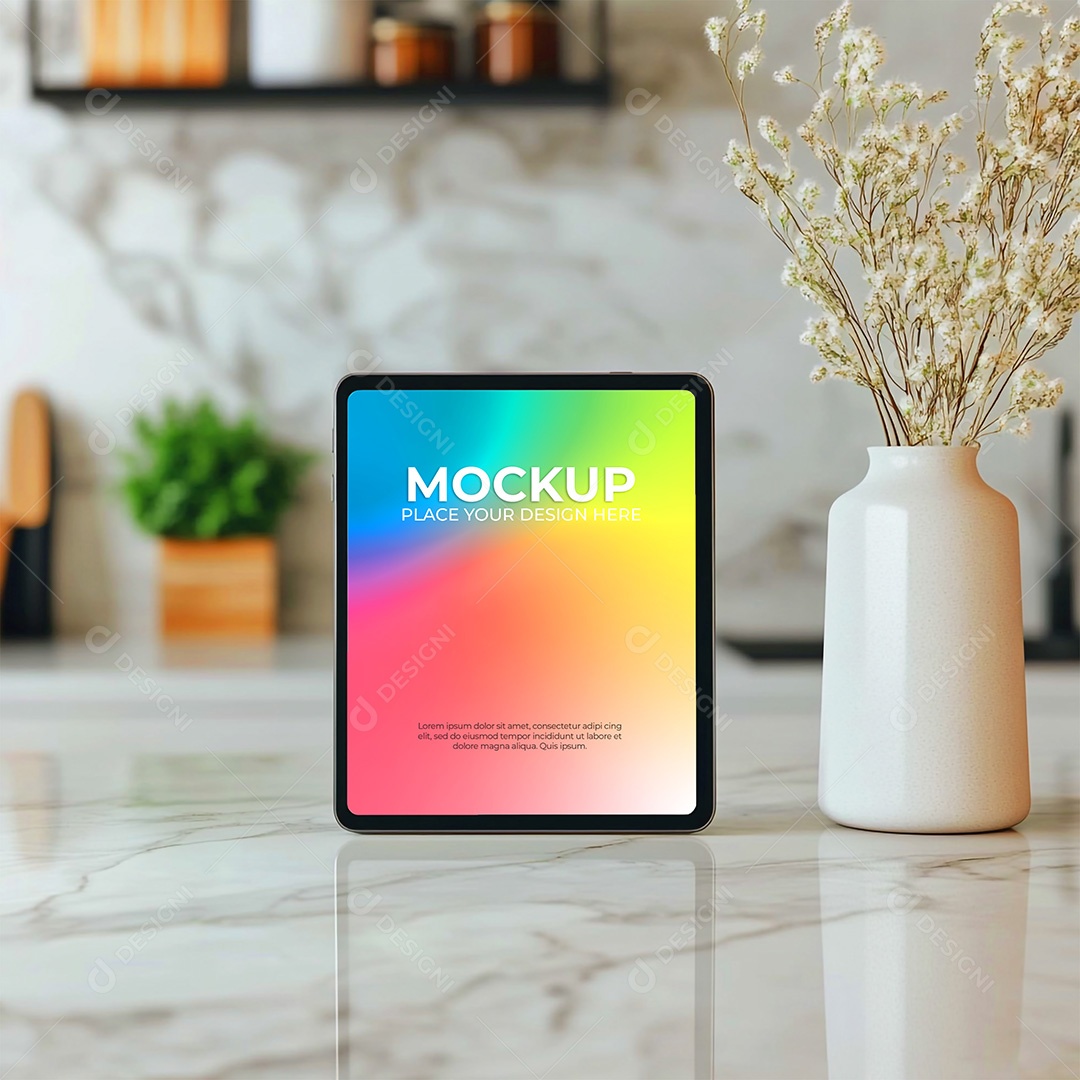 Tablet Mockup PSD Editável