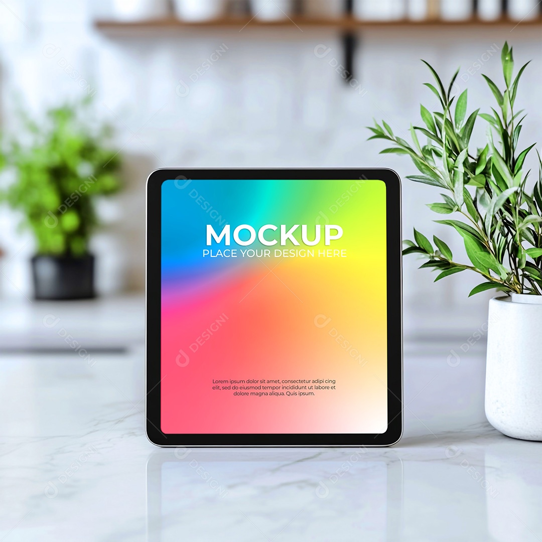 Tablet Mockup PSD Editável