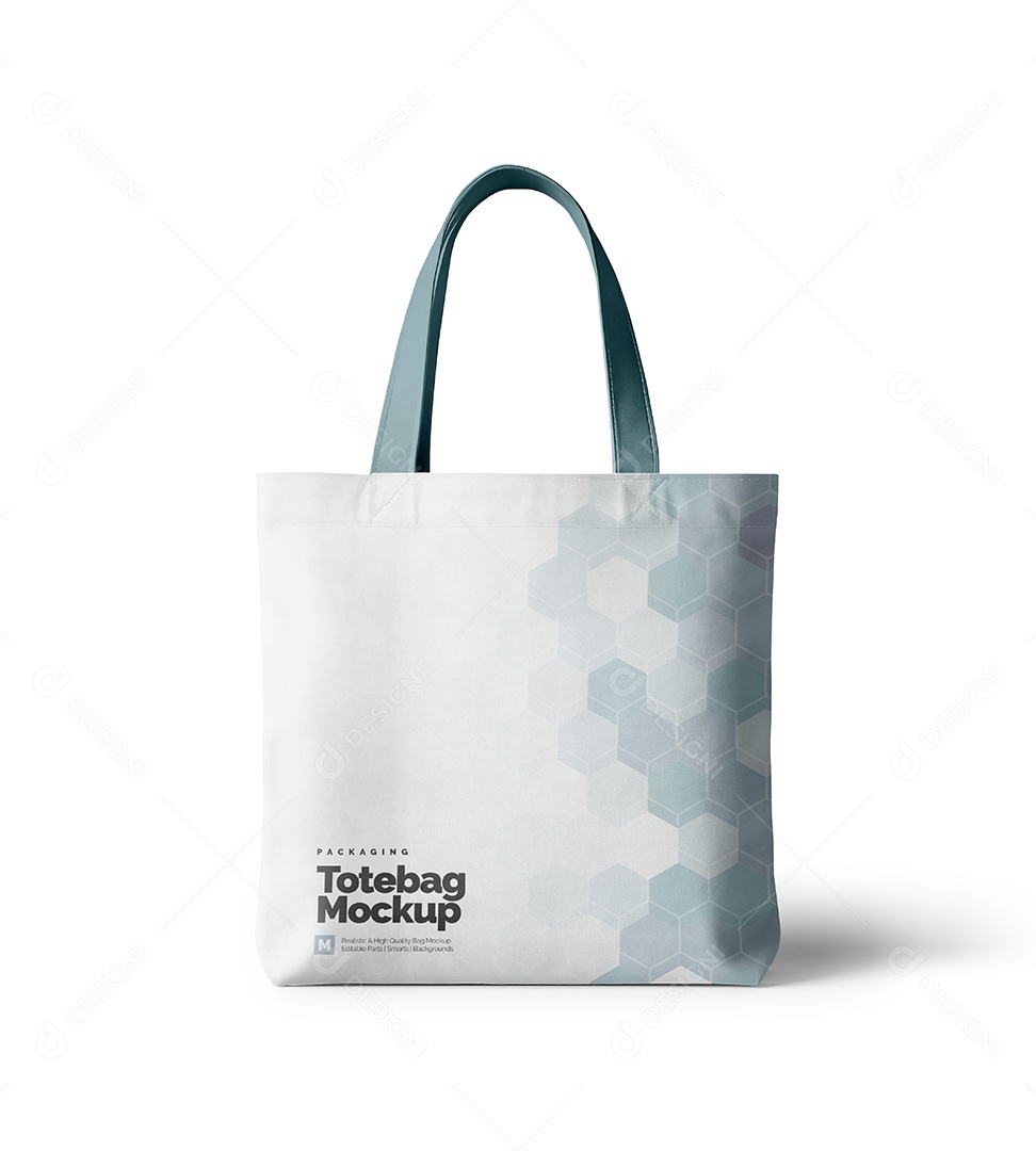 Sacola de Compras PSD Editável Mockup