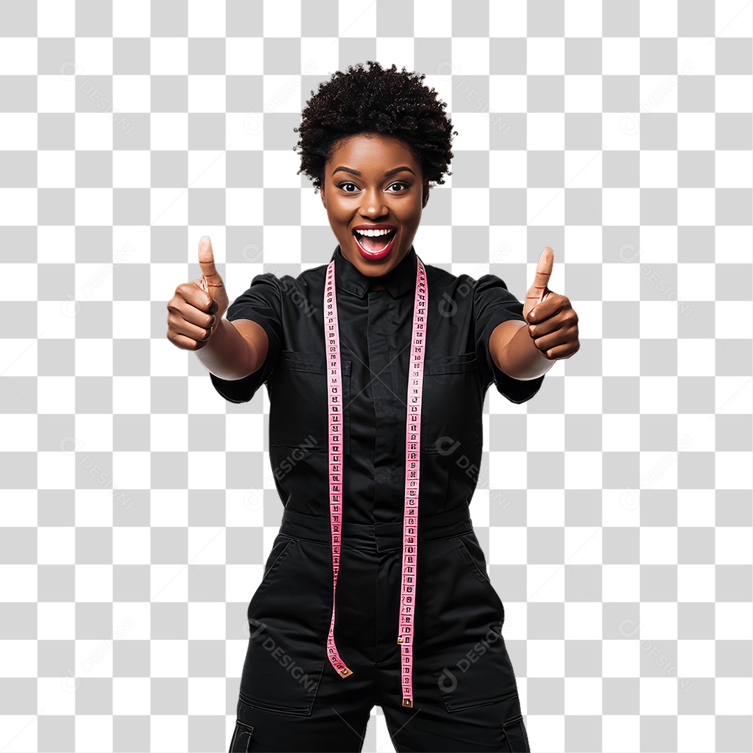 Mulher Costureira PNG Transparente