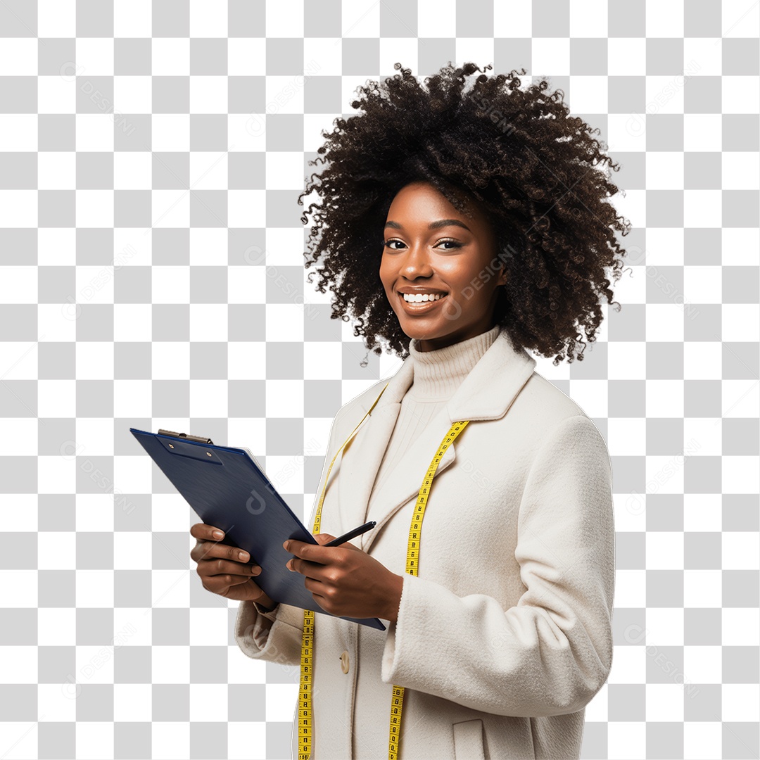 Mulher Costureira PNG Transparente