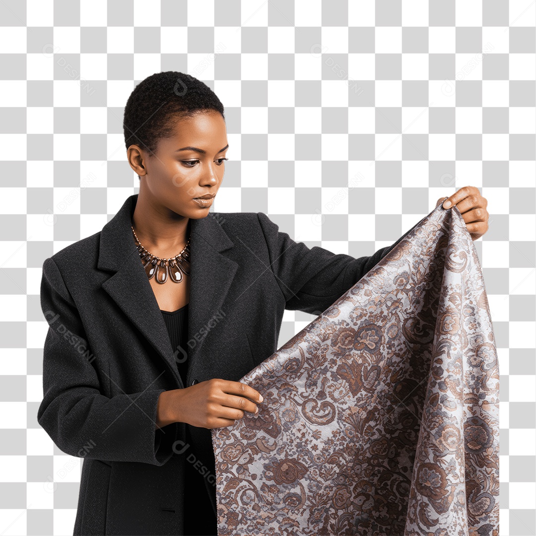 Mulher Costureira PNG Transparente