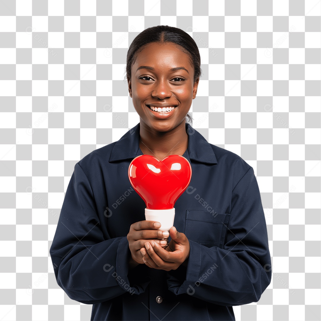 Mulher Trabalho de Eletricista PNG Transparente