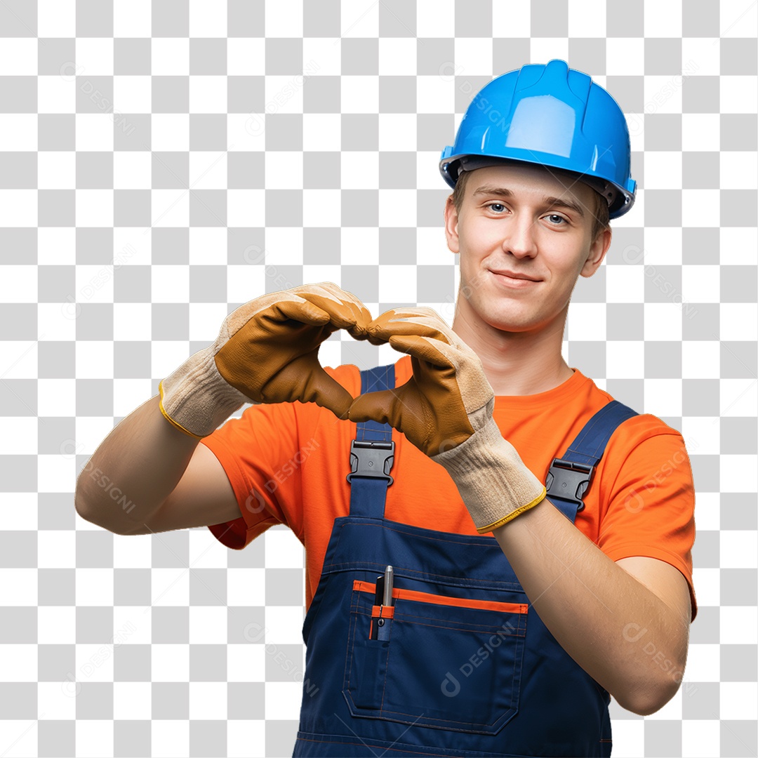 Homem Trabalho de Eletricista PNG Transparente