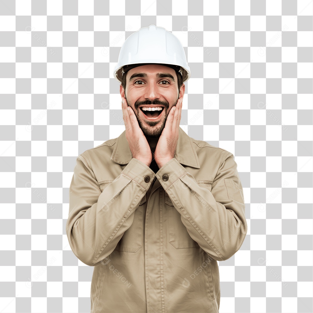 Pedreiro Trabalho em Construção PNG Transparente