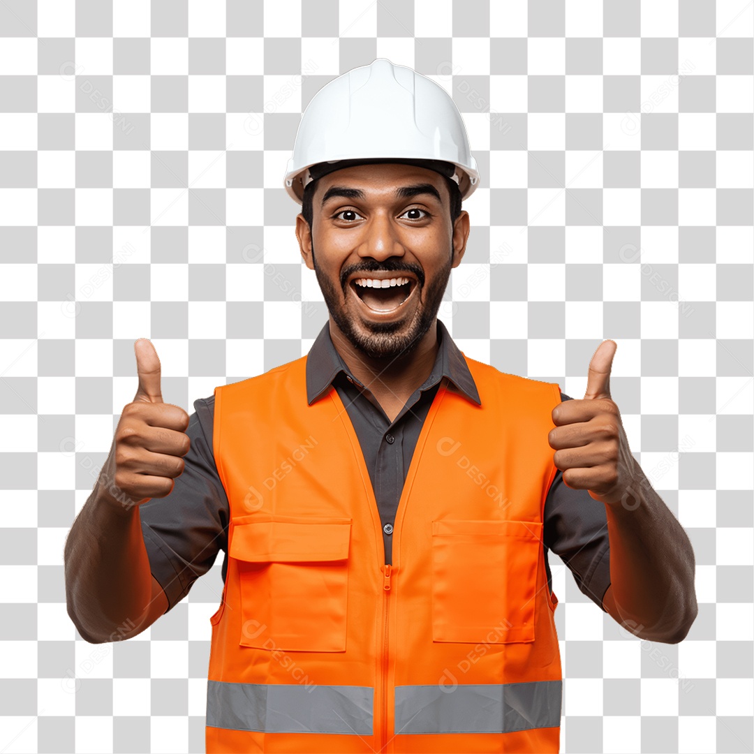 Pedreiro Trabalho em Construção PNG Transparente