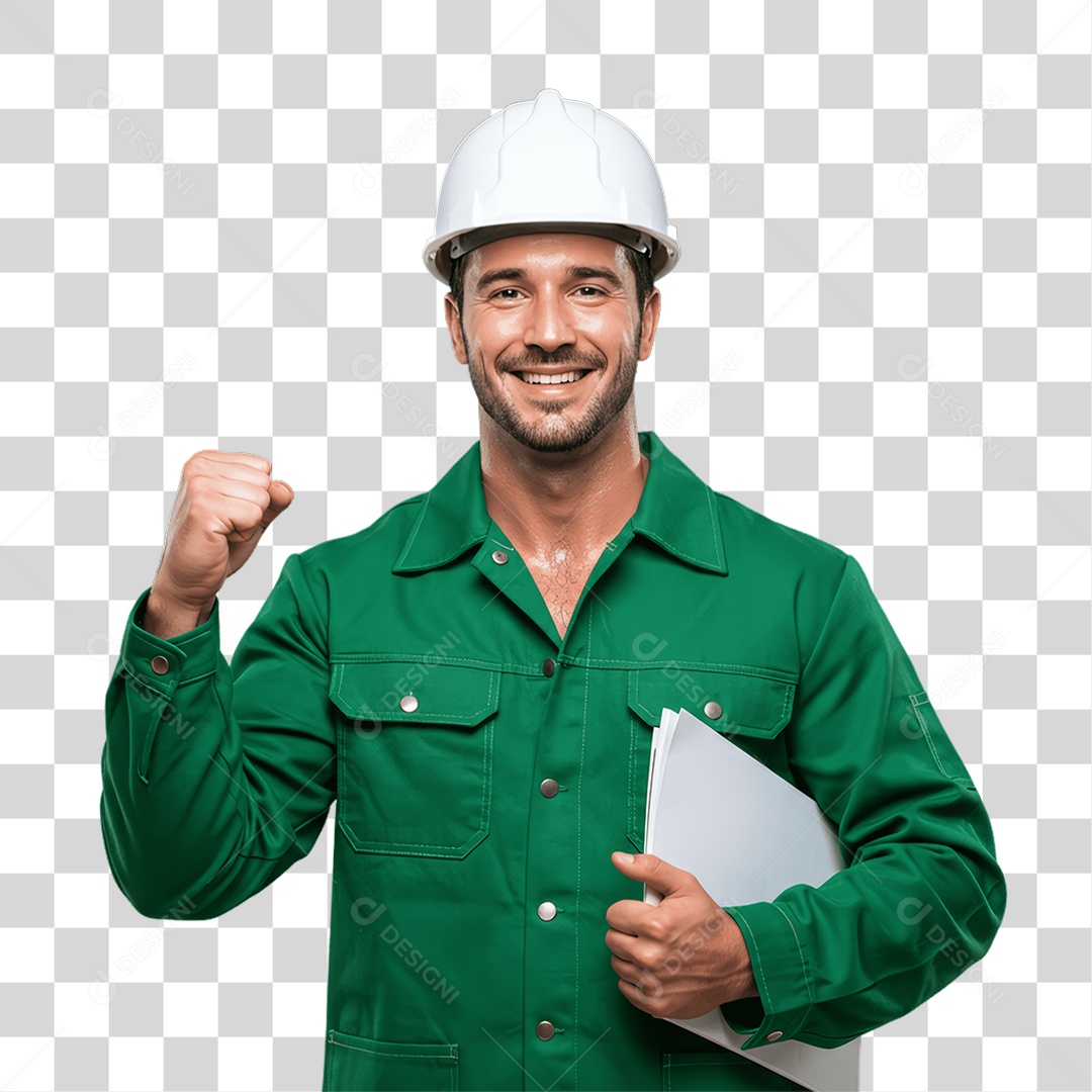 Pedreiro Trabalho em Construção PNG Transparente