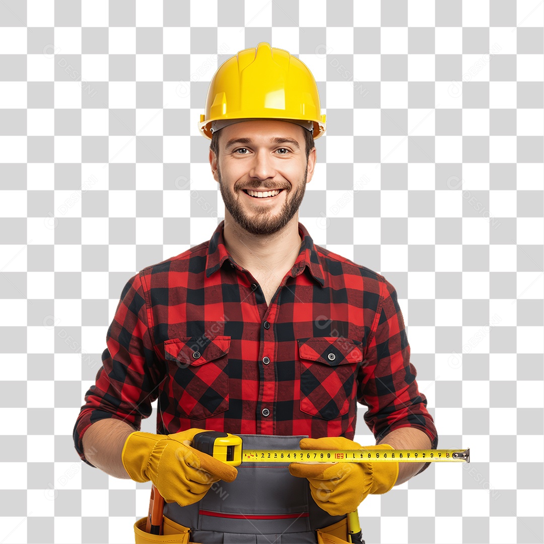 Pedreiro Trabalho em Construção PNG Transparente