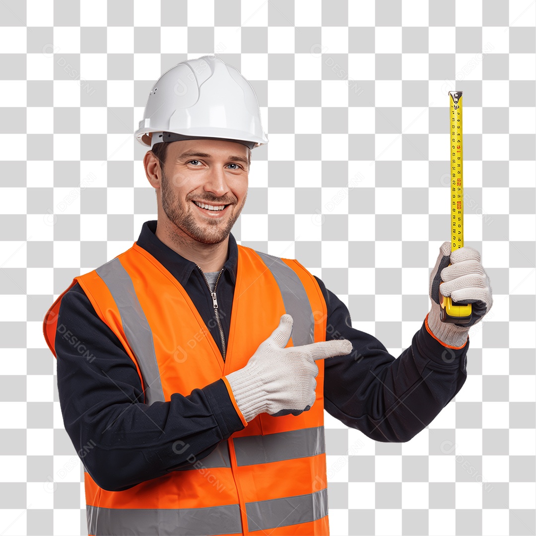 Pedreiro Trabalho em Construção PNG Transparente